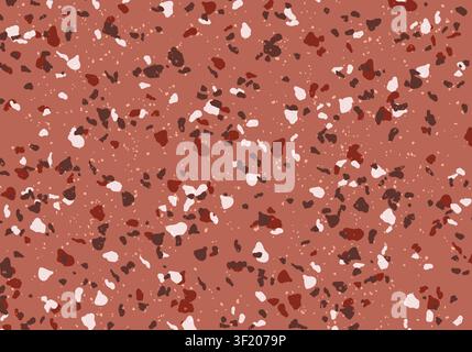 Colorful seamless terrazzo pattern background, terrazzo, colorful, seamless, background, design, pattern, texture, vibrant Stock Vector