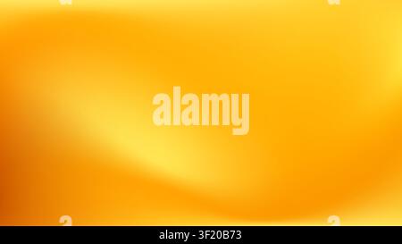 Yellow gradient background. Bright blurred orange bg. Stock Vector