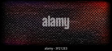 Old vintage colored effect film texture overlay VHS pattern. Grain, scratches, noise, light leaks and bokeh flare effects. Static TV noise bg. Video o Stock Vector