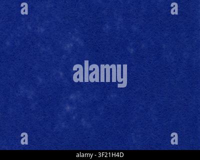 dark blue felt non woven fabric texture useful as a background Stock Photo