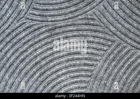 Geometric pattern carpet texture. Felt carpet close-up Stock Photo