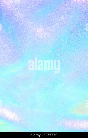 Holographic iridescent pastel texture background with soft shimmer and abstract glossy gradient surface Stock Photo