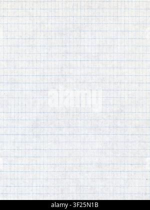 white graph paper texture useful as a background Stock Photo