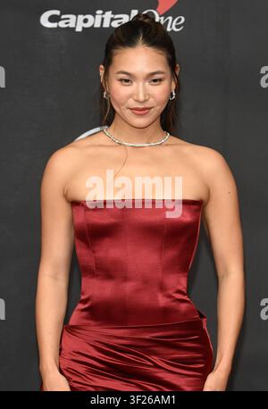 Chloe Kim attends the 2026 ESPY Awards at the David H. Koch Theater at