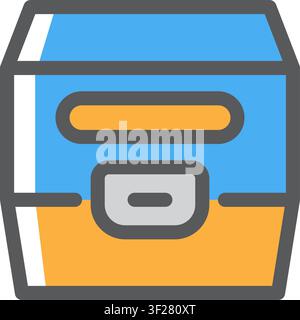 Toolbox Icon, Tools, Tool, Equipment, Hardware, Maintenance Stock Vector
