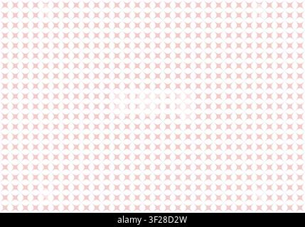 Retro seamless pattern, geometric flower star shapes, mid-century modern aesthetic. Geometric style pattern in vintage, seamless vector background Stock Vector