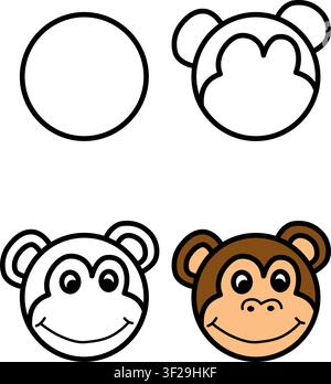 Monkey Stock Vector