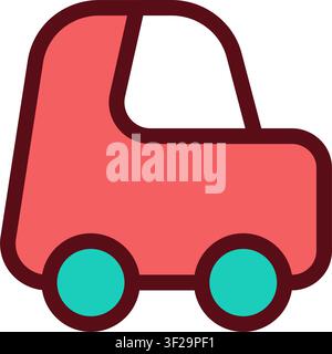 Car Icon, Automobile, Vehicle, Transportation, Motor, Auto Stock Vector