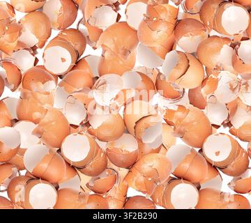 Broken Egg Shell Pattern, Crushed Eggshell, Calcium Supplement wallpaper, Cracked Eggshells, Natural Compost Ingredient, Broken Egg Shells Background Stock Photo