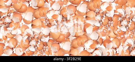 Broken Egg Shell Pattern, Crushed Eggshell, Calcium Supplement wallpaper, Cracked Eggshells, Natural Compost Ingredient, Broken Egg Shells Background Stock Photo