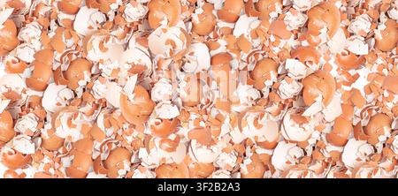 Broken Egg Shell Pattern, Crushed Eggshell, Calcium Supplement wallpaper, Cracked Eggshells, Natural Compost Ingredient, Broken Egg Shells Background Stock Photo