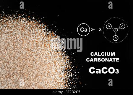 Broken egg shell as calcium carbonate, crushed eggshell, seashells, CaCO3 supplement, cracked eggshells, natural compost ingredient, broken egg shells Stock Photo