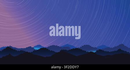Futuristic Eclipsed Circle with blue lights Template Geometric eclipse-inspired vector featuring clean circular elements and glowing effects Stock Vector