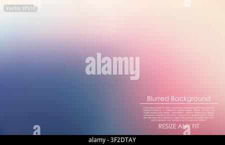 Abstract Blurred Background, Easy to Resize, Vector Illustration Stock Vector