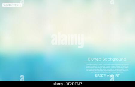 Abstract Blurred Background, Easy to Resize, Vector Illustration Stock Vector