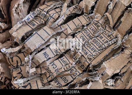 Recycled card for packing abstract background Stock Photo