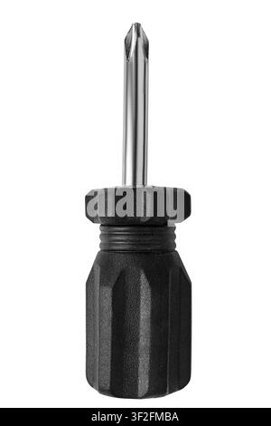 Crosshead small screwdriver isolated on white background Stock Photo