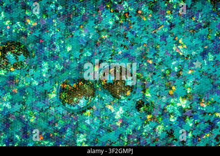 Colorful glitter star texture with sparkling abstract background Stock Photo
