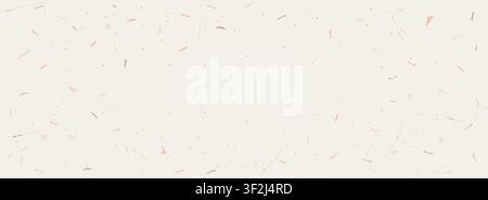Sustainable Paper Texture. Soft beige tone background with noise and speckles. Vintage simple organic backdrop. Retro Vector illustration Stock Vector