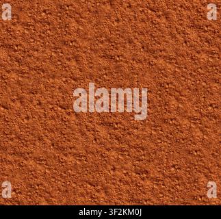Cocoa Powder Bg, Scattered Cacao Dust, Dry Ground Cocoa Beans Flat Lay, Cocao Powder Pile for Homemade Chocolate Textured Background Top View Stock Photo