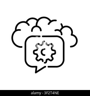 Zero shot Learning Icon Professional UI Symbol for Artificial Intelligence Instant Recognition, Machine Learning Generalization and Neural Network Ada Stock Vector
