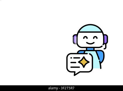Prompt Design Icon Professional UI Symbol for AI Query Construction, Instruction Engineering and LLM Interaction Optimization. It represents the syste Stock Vector