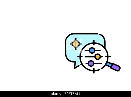 Testing the Prompt Icon Professional UI Symbol for AI Query Validation, Machine Learning Response Analysis and Prompt Performance Evaluation. It repre Stock Vector