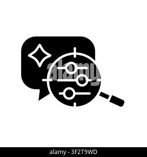 Testing the Prompt Icon Professional UI Symbol for AI Query Validation, Machine Learning Response Analysis and Prompt Performance Evaluation. It repre Stock Vector