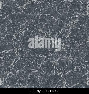 A dark charcoal grey marble background with high-contrast white veining. Stock Photo