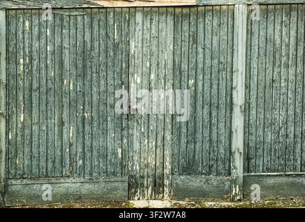 Weathered door in Scotland Stock Photo