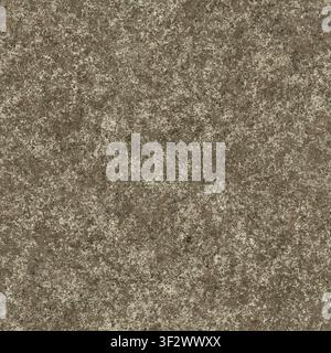 A close up shot of a brown granite stone slab with a dense speckled pattern and rough surface texture. Stock Photo