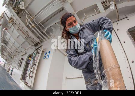 Daniela Zeppilli A biologist with a doctorate in marine biology and ecology, she is also a researcher in benthic ecology and responsible for the Deep Stock Photo