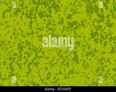 dirty green texture background Hand drawn. Not AI, vector illustration. Stock Vector