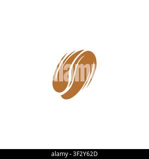 Coffee beans logo icon vector illustration. Coffee Beans Icon Stock Vector