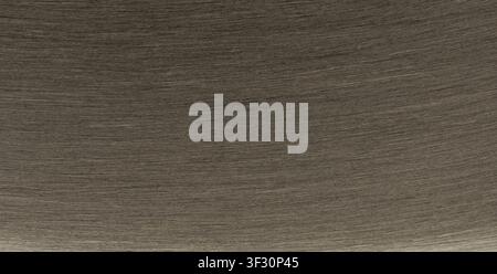 Brushed in circle gray metal texture material background flat close up view Stock Photo