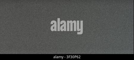 Gray matte grainy metal texture background flat macro close up view Stock Photo