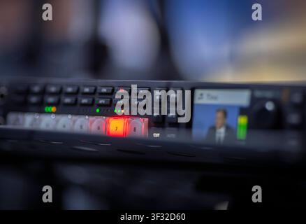 Blackmagic Videohub aufgenommen in Berlin, 21.07.2026 Berlin Deutschland *** Blackmagic Videohub, filmed in Berlin, July 21, 2026, Berlin, Germany Cop Stock Photo
