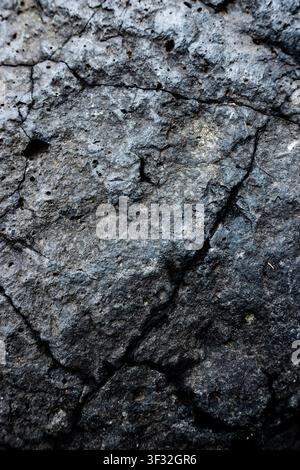 abstract stone macro detail with cracks Stock Photo