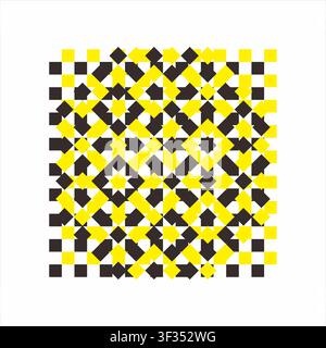 Abstract Logo Symbol with Interconnected Circular Motifs Stock Vector
