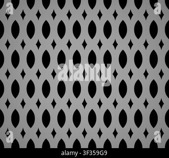 Abstract geometric pattern. A seamless vector background. Black and grey ornament. Graphic modern pattern. Simple lattice graphic design Stock Vector
