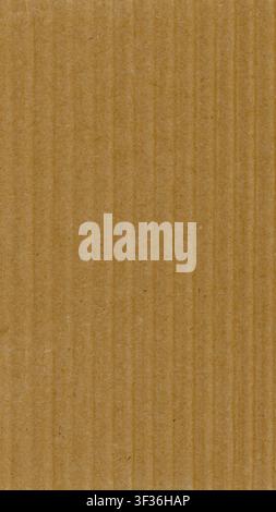 brown corrugated cardboard texture useful as a background Stock Photo