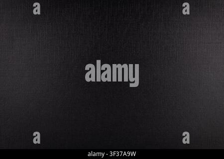 Dark Black Fabric Texture Background Surface Stock Photo