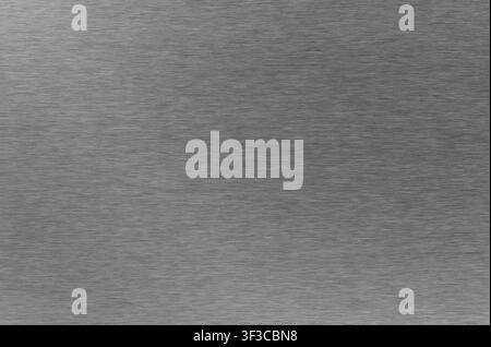 brushed metal plate unifiorm design background Stock Photo