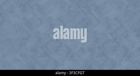 Paint brush strokes plaster texture uniform  Dusty Blue pastel background Stock Photo
