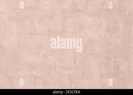 Abstract Plaster Background With Tactile Multi Directional Soft Clay Terracotta Paint Brush Strokes Stock Photo