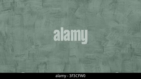brush painted plaster pastel sage green uniform background Stock Photo