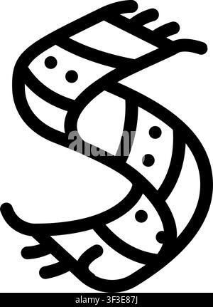 Scarf Icon, Accessory, Fashion, Clothing, Garment, Wrap, Shawl Stock Vector