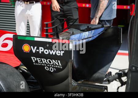 Scuderia Ferrari SF-26, mechanical detail front wing aerodynamism ...