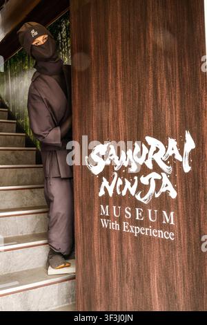 SAMURAI MUSEUM ASAKUSA TOKYO Stock Photo