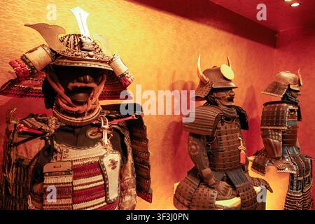 SAMURAI MUSEUM ASAKUSA TOKYO Stock Photo